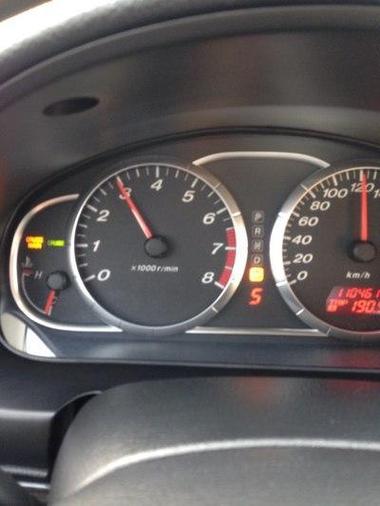 标致206百公里加速 标致206时速120转速多少