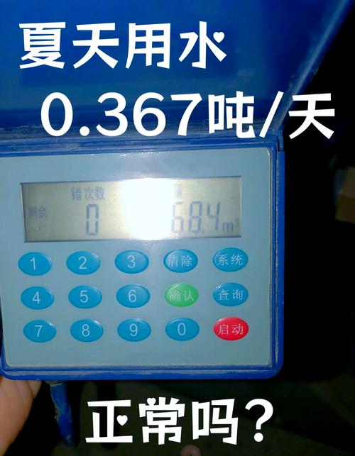 水表1m3是一吨吗,一个人一个月用几吨水